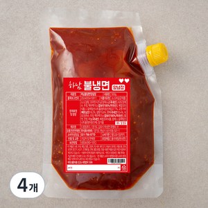 하남 불냉면 양념장, 500g, 4개