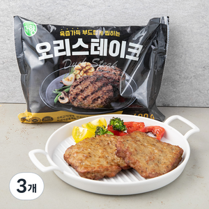 다향오리 오리스테이크, 400g, 3개