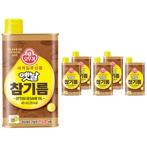 오뚜기옛날 참기름, 450ml, 6개