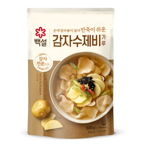 백설 감자수제비 가루, 500g, 1개