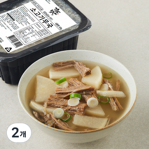 강남밥상 소고기무국, 450g, 2개