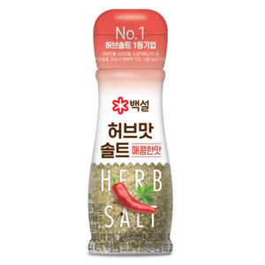 백설 허브맛솔트 매콤한 맛, 50g, 1개