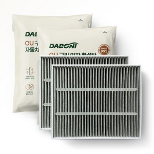 다보니 CU PM0.3 구리 야자 활성탄 자동차 에어컨필터, 2개, DHC109