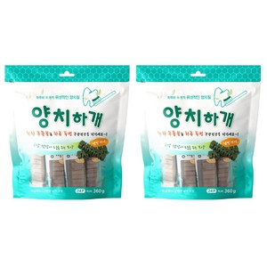 양치하개 반려견 덴탈껌 24p, 덴탈케어, 360g, 2개