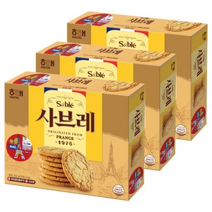 해태제과 사브레, 252g, 3개