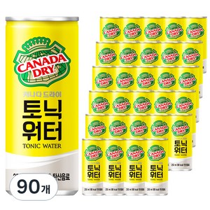 캐나다드라이 토닉워터, 90개, 250ml