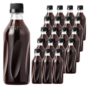 조지아 크래프트 블랙 무라벨, 370ml, 20개