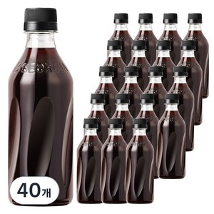 조지아 크래프트 블랙 무라벨, 370ml, 40개