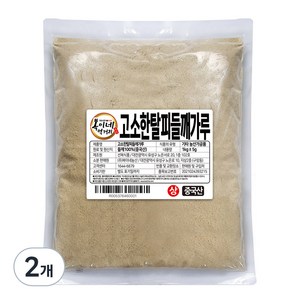 복이네먹거리 고소한 탈피 들깨가루, 1kg, 2개