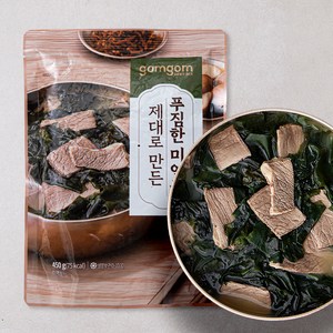 곰곰 제대로 만든 푸짐한 미역국, 450g, 1개