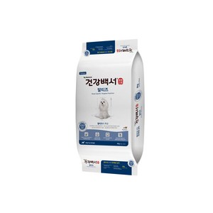 건강백서 전연령 말티즈 강아지사료, 피부/피모+알러지, 6kg, 1개