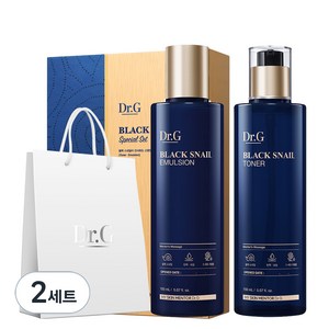 닥터지 블랙 스네일 토너 150ml + 에멀전 150ml 스페셜 선물세트, 2세트