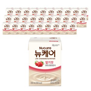 뉴케어 딸기맛 균형영양식, 200ml, 30개