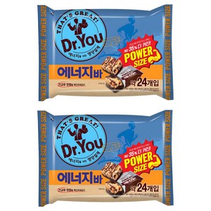 닥터유 에너지바 파워사이즈, 337g, 2개