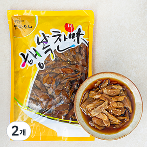 행복찬미 초록들 우엉 조림, 1kg, 2개