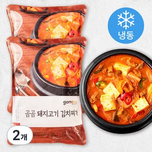 곰곰 돼지고기 김치찌개 (냉동), 1.1kg, 2개