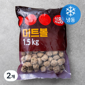 식자재왕 미트볼 (냉동), 1.5kg, 2개