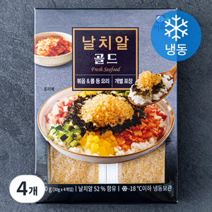 아라찬 날치알 골드 (냉동), 120g, 4개