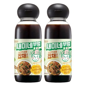 새미네부엌 쇠고기 야채 잡채소스, 2개, 300ml