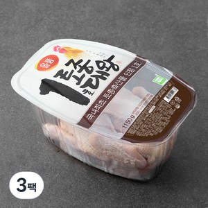 올품 토종대왕 백숙용 토종닭 (냉장), 1150g, 3개