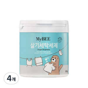 마이비 삶기세탁 유아 세제, 500g, 4개