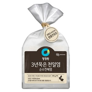 청정원 3년묵은 천일염, 480g, 1개