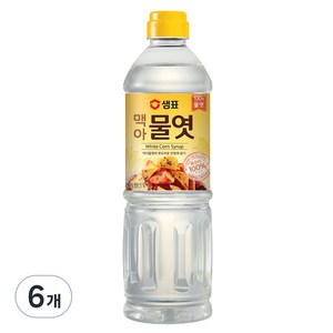 샘표 맥아물엿, 1.2kg, 6개