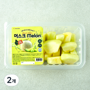 가족 머스크 멜론, 2개, 500g