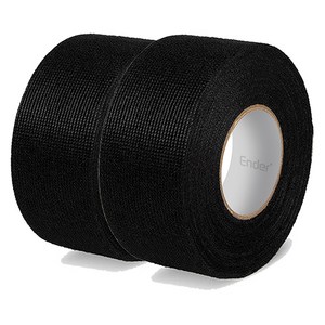엔더 오래 쓰는 선정리 흡음 테이프 25mm, 블랙, 2개