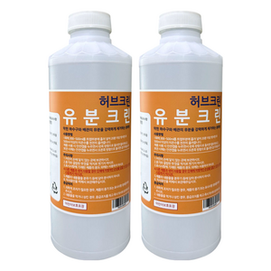 허브크린 유분크린, 1L, 2개