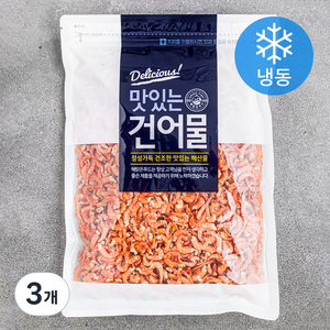 해맑은푸드 두절새우 실속형 (냉동), 300g, 3개