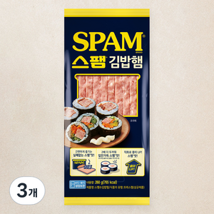 스팸 김밥햄, 260g, 3개