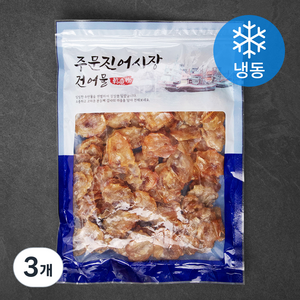 주문진어시장건어물 구운 동전 쥐포 (냉동), 3개, 400g