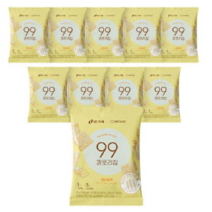 빙그레 99칼로리칩 버터솔트, 30g, 10개