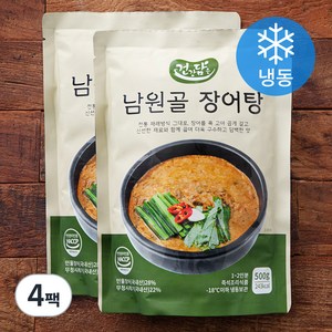 건강담은 남원골 장어탕 1~2인분 (냉동), 500g, 4팩