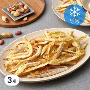 주일 자연건조 덕장명인 용대리 황태채 (냉동), 150g, 3개