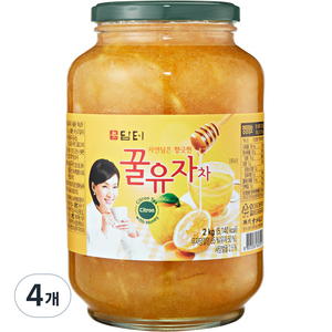 담터 꿀유자차, 2kg, 1개입, 4개