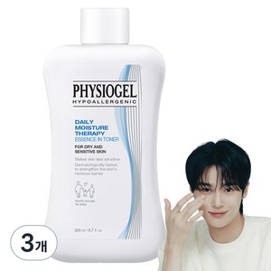 피지오겔 데일리 모이스쳐 테라피 에센스 인 토너, 200ml, 3개