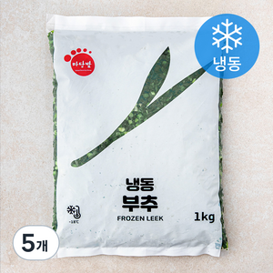 마당발 부추 (냉동), 1kg, 5개