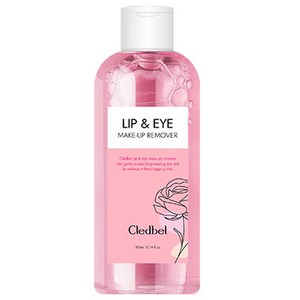 끌레드벨 로즈 메이크업 립앤아이 리무버, 300ml, 1개