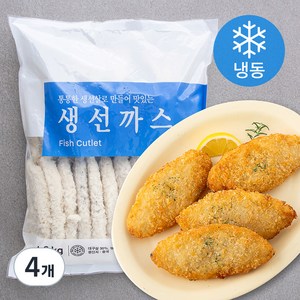 세미원 생선까스 (냉동), 1.2kg, 4개