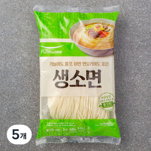 냉장_풀무원 생소면 4인분, 600g, 5개