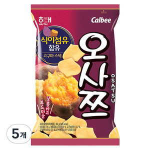 해태제과 오사쯔, 60g, 5개