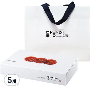 달방아 호박찹쌀약과 20p + 쇼핑백, 800g, 5개