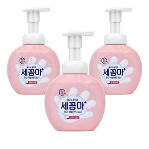 온더바디 세꼼마 항균 버블 핸드워시 파우더향, 250ml, 3개