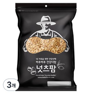 구운 땅콩분태 미국산 땅콩 100%, 1kg, 3개