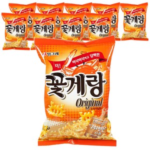 빙그레 꽃게랑, 70g, 10개