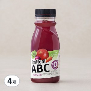 아임리얼 ABC 주스, 190ml, 4개