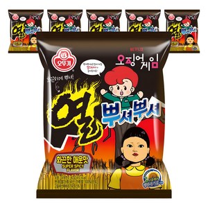 오뚜기 열뿌셔뿌셔 화끈한 매운맛, 6개, 90g