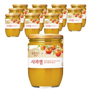 복음자리 사과잼, 620g, 12개